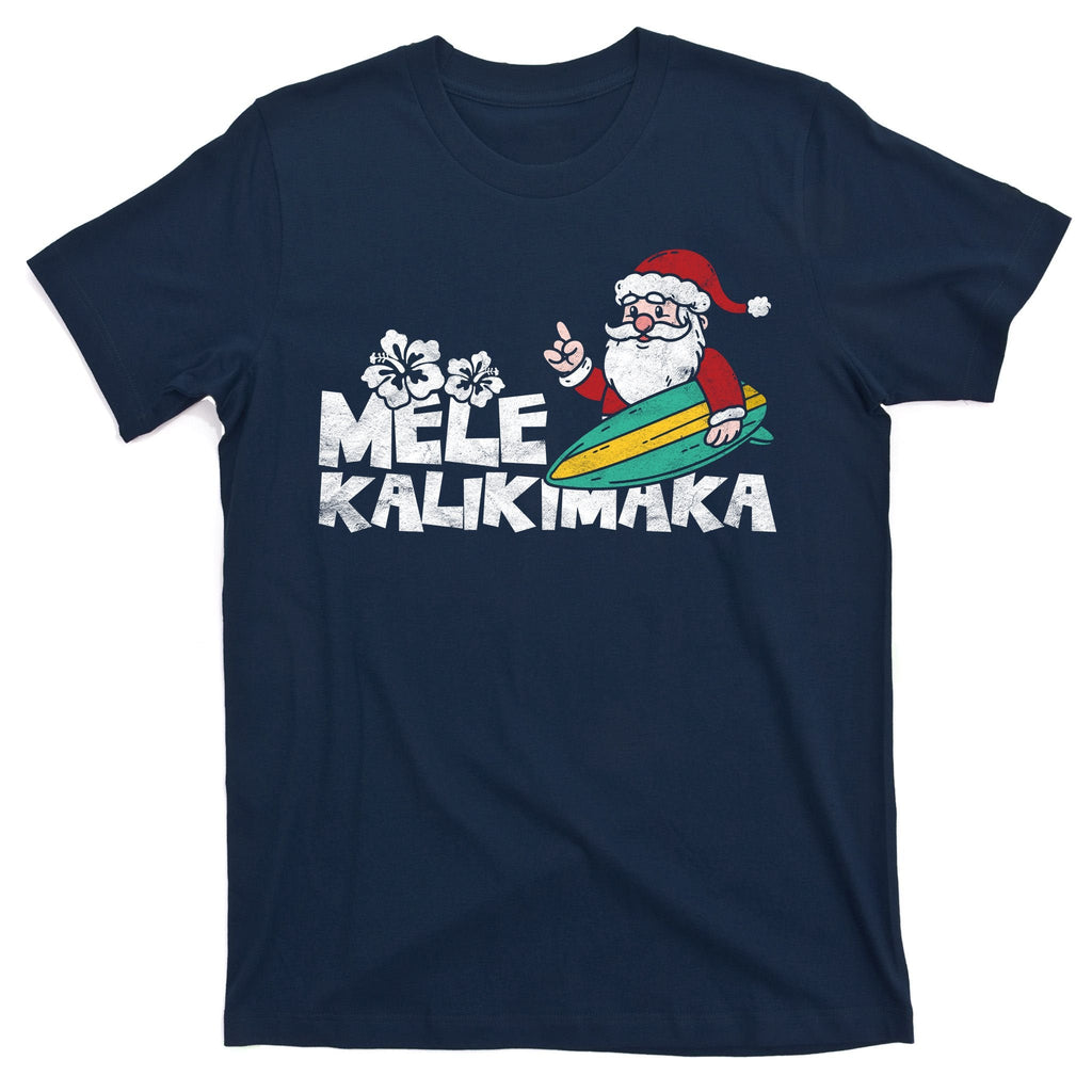 Mele Kalikimaka Hawaiian Christmas T-Shirt product image 1