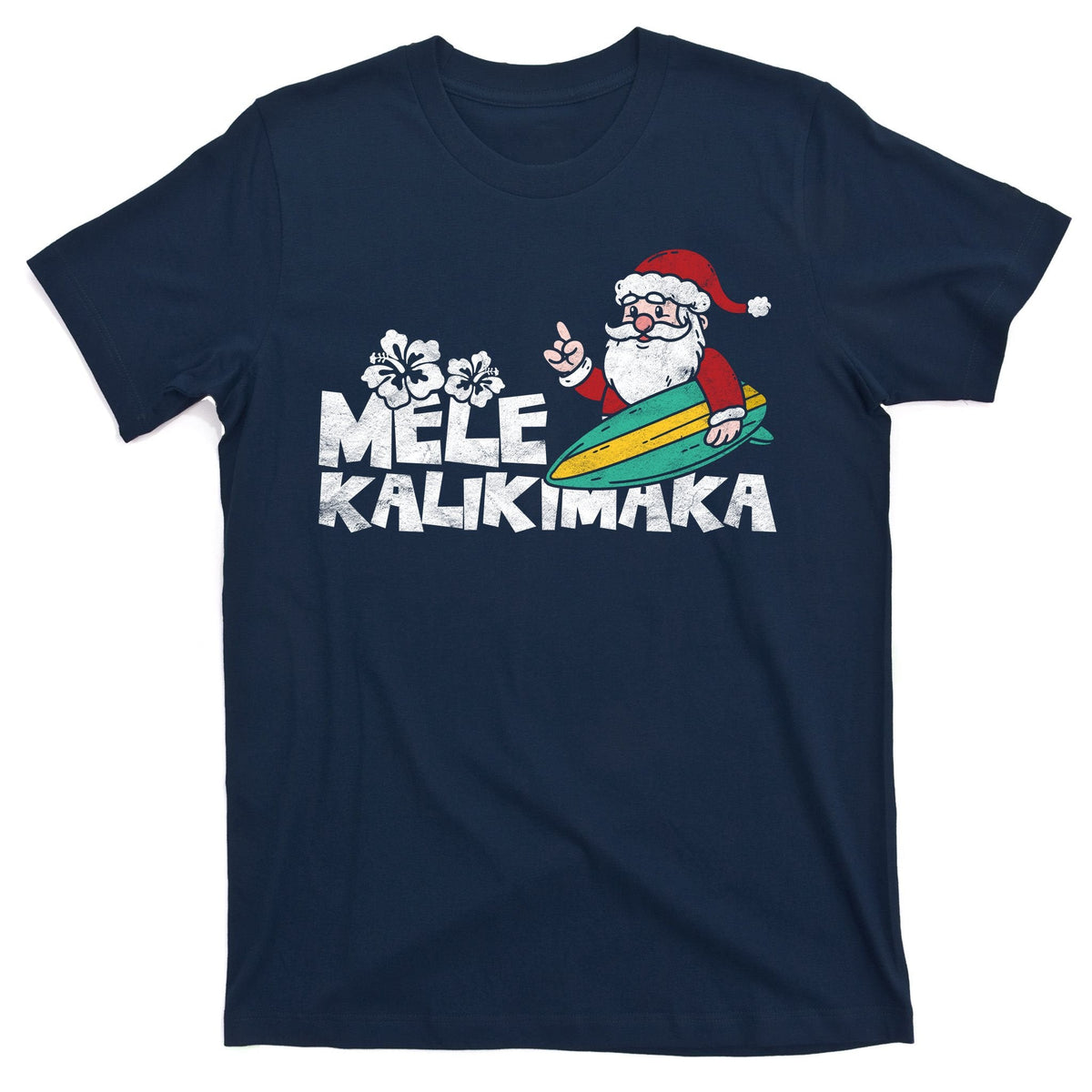 Mele Kalikimaka Hawaiian Christmas T-Shirt product image 1