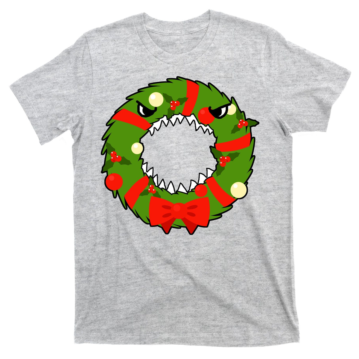 Monster Killer Christmas Wreath T-Shirt product image 9