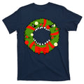 Monster Killer Christmas Wreath T-Shirt product image 1