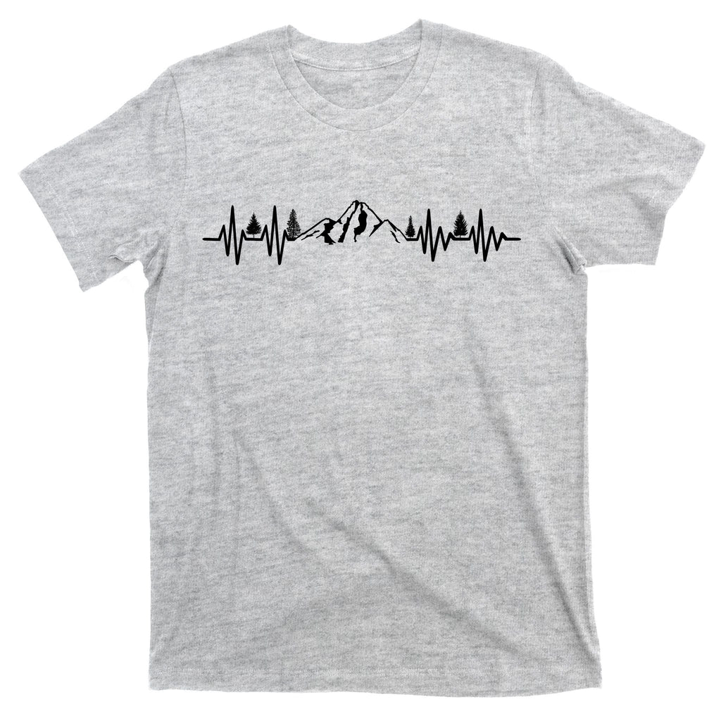 Mountain Heartbeat Pulse T-Shirt product image 9
