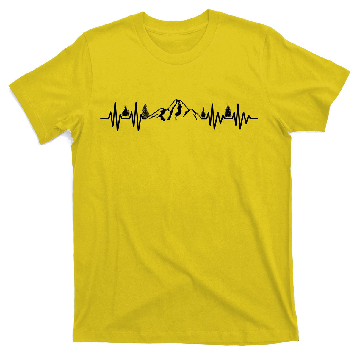 Mountain Heartbeat Pulse T-Shirt product image 3