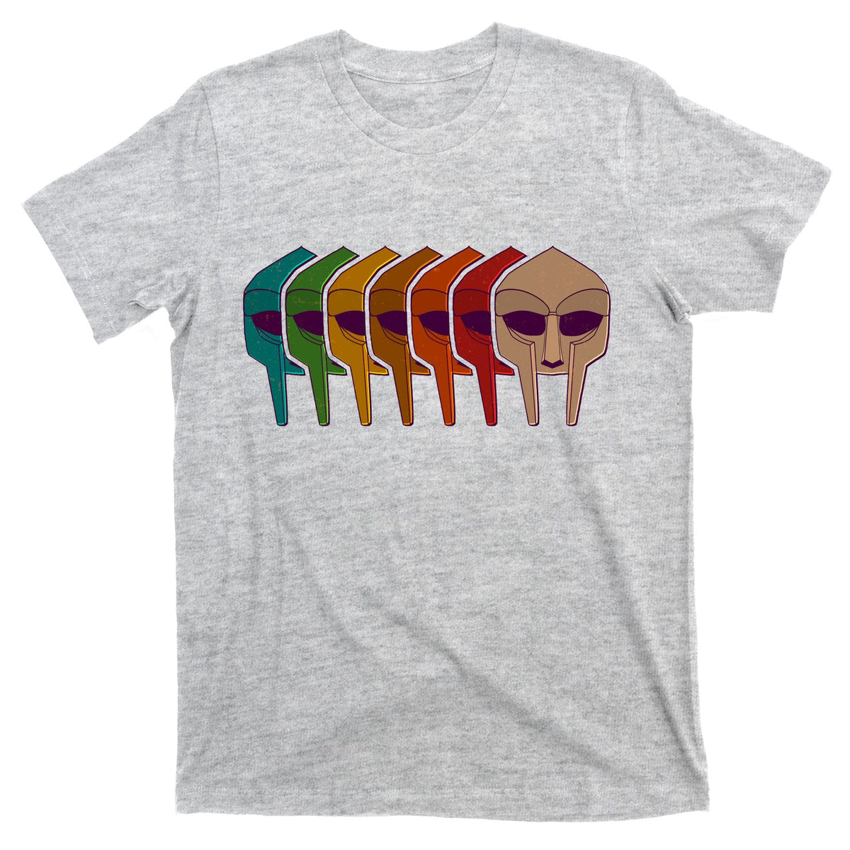 Multi Color MF DOOM Masks T-Shirt product image 9