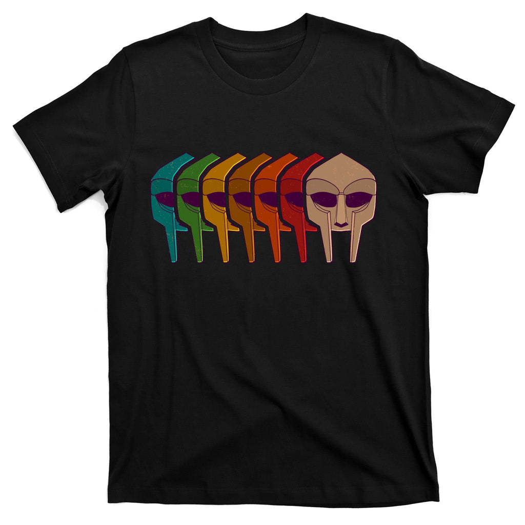 Multi Color MF DOOM Masks T-Shirt product image 7