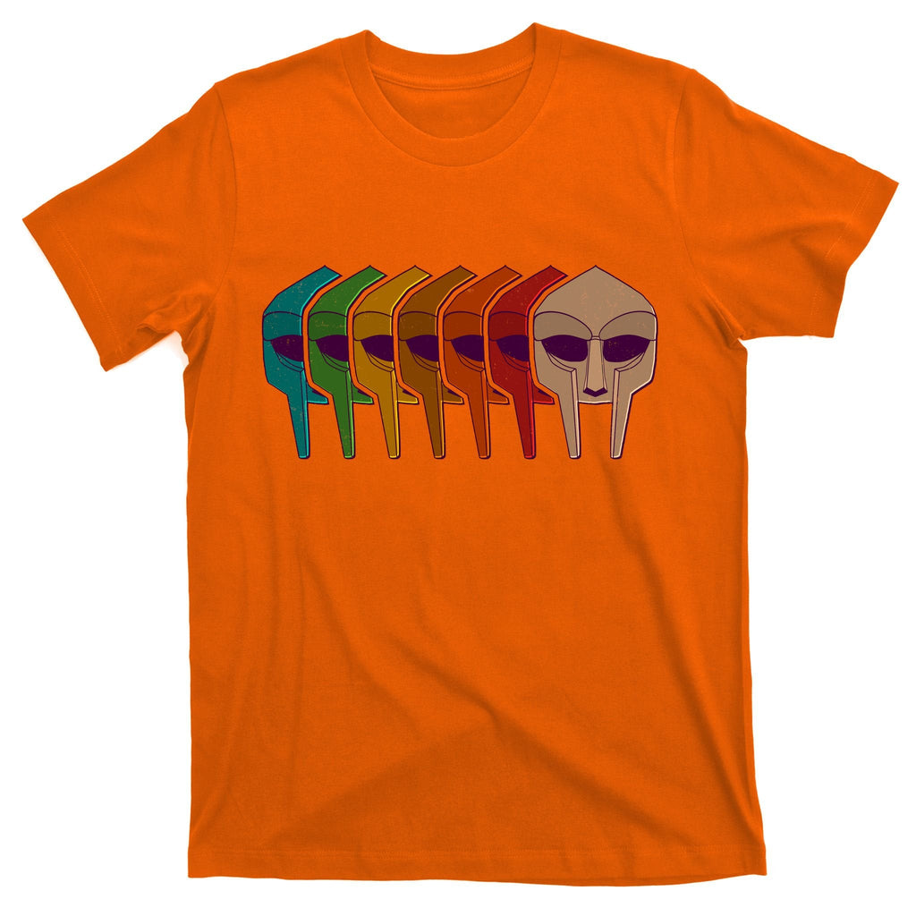Multi Color MF DOOM Masks T-Shirt product image 5