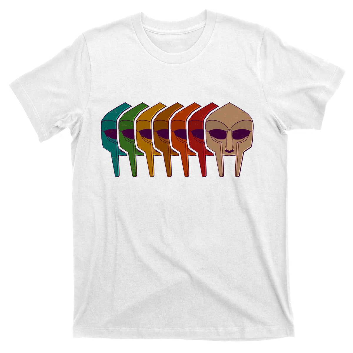 Multi Color MF DOOM Masks T-Shirt product image 11