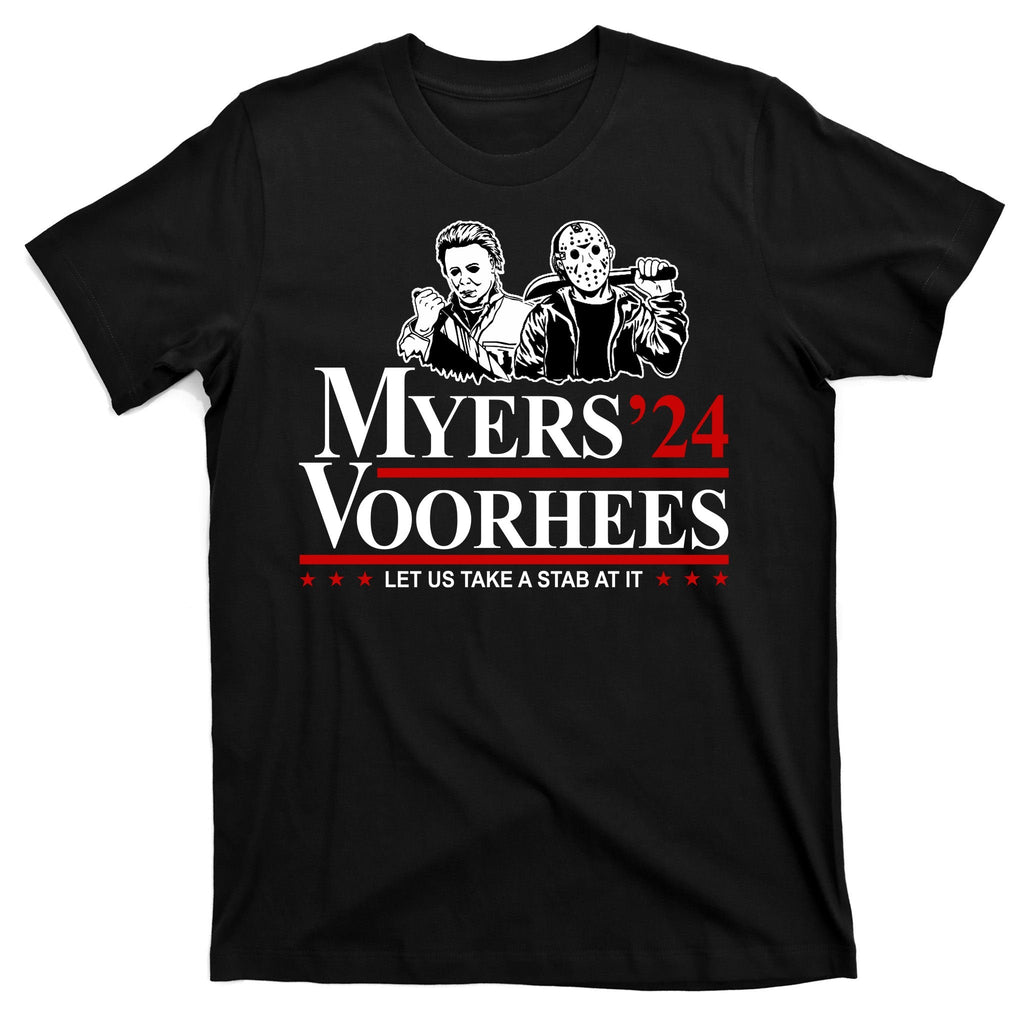 Myers Voorhees 24 Let Us Take A Stab At It Funny Scary product image 7