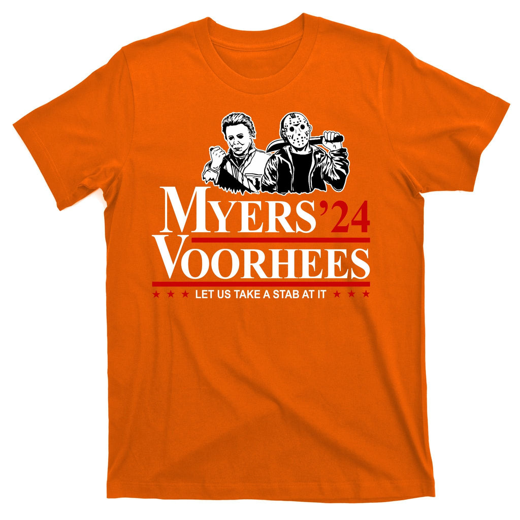 Myers Voorhees 24 Let Us Take A Stab At It Funny Scary product image 5