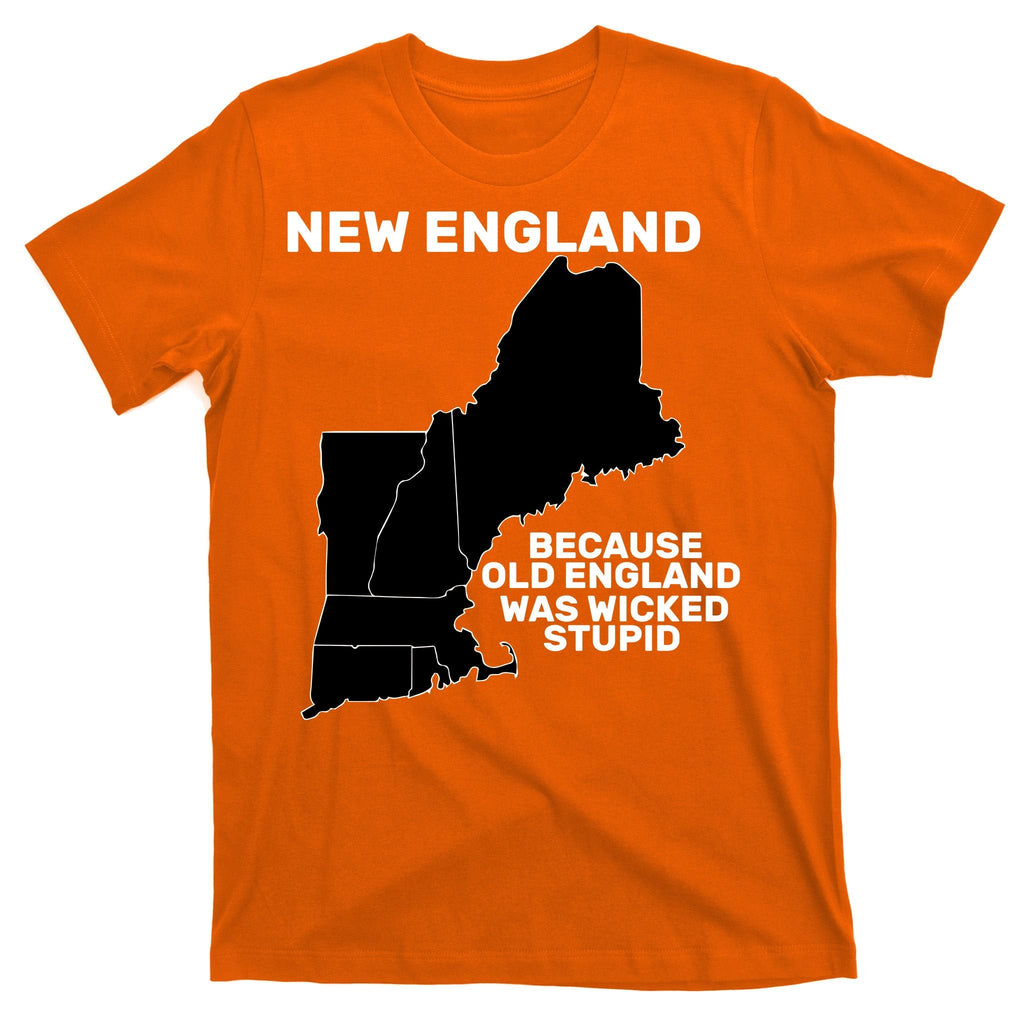 New England Because Old Was Wicked Stupid T-Shirt product image 5