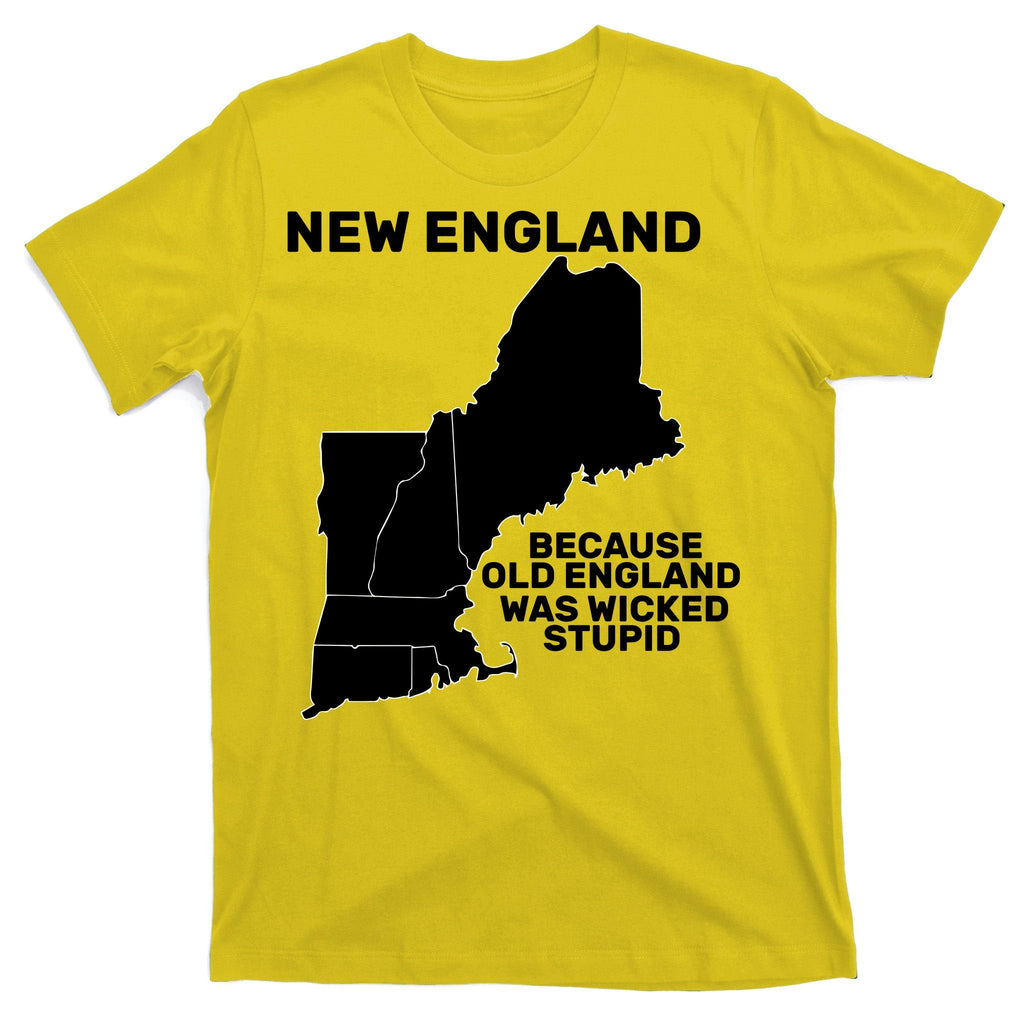 New England Because Old Was Wicked Stupid T-Shirt product image 3