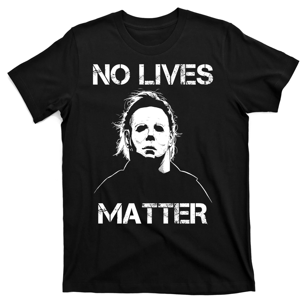 No Lives Matter Halloween Scary Parody T-Shirt product image 5
