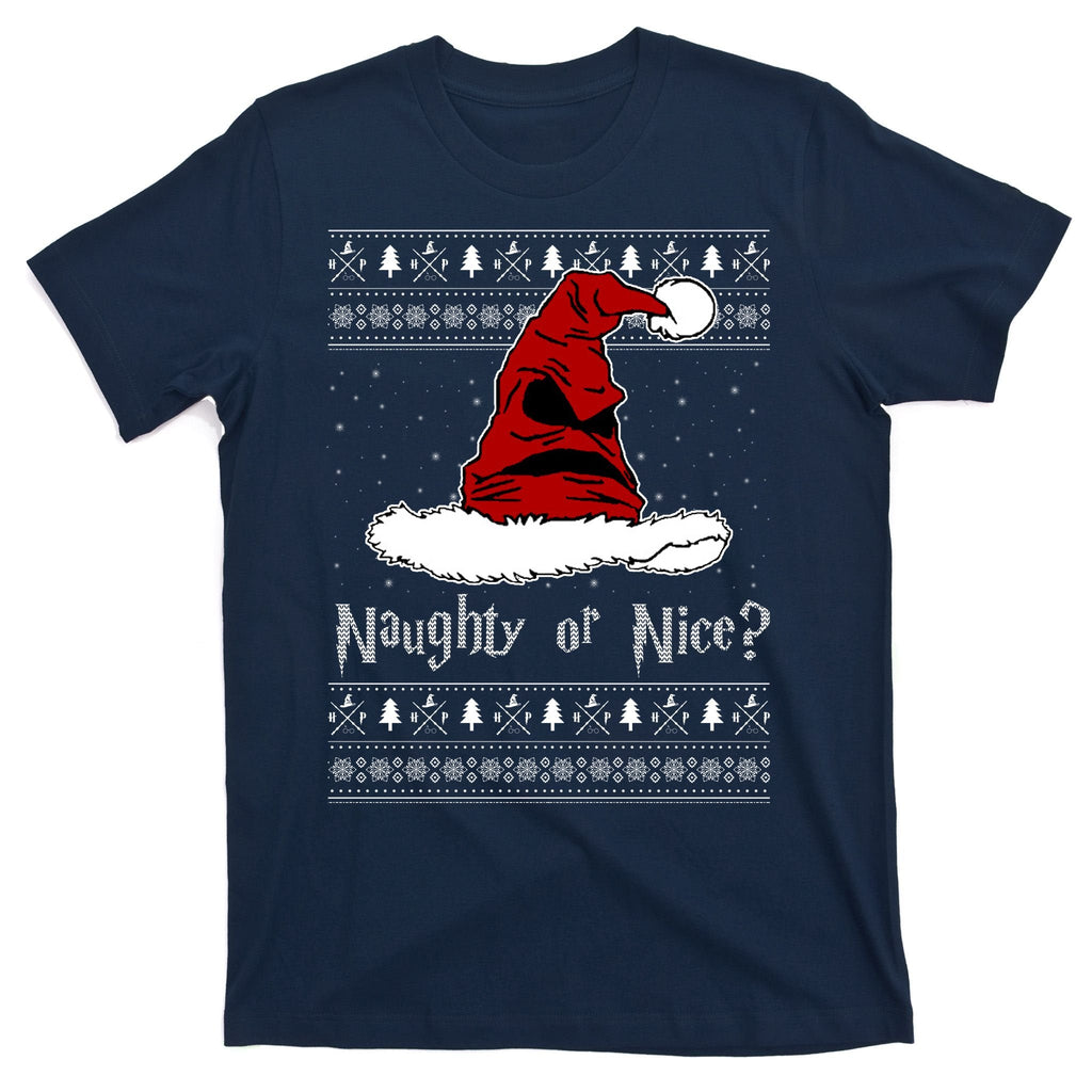 Naughty Or Nice? Sorting Santa Claus Ugly Christmas Sweater product image 1