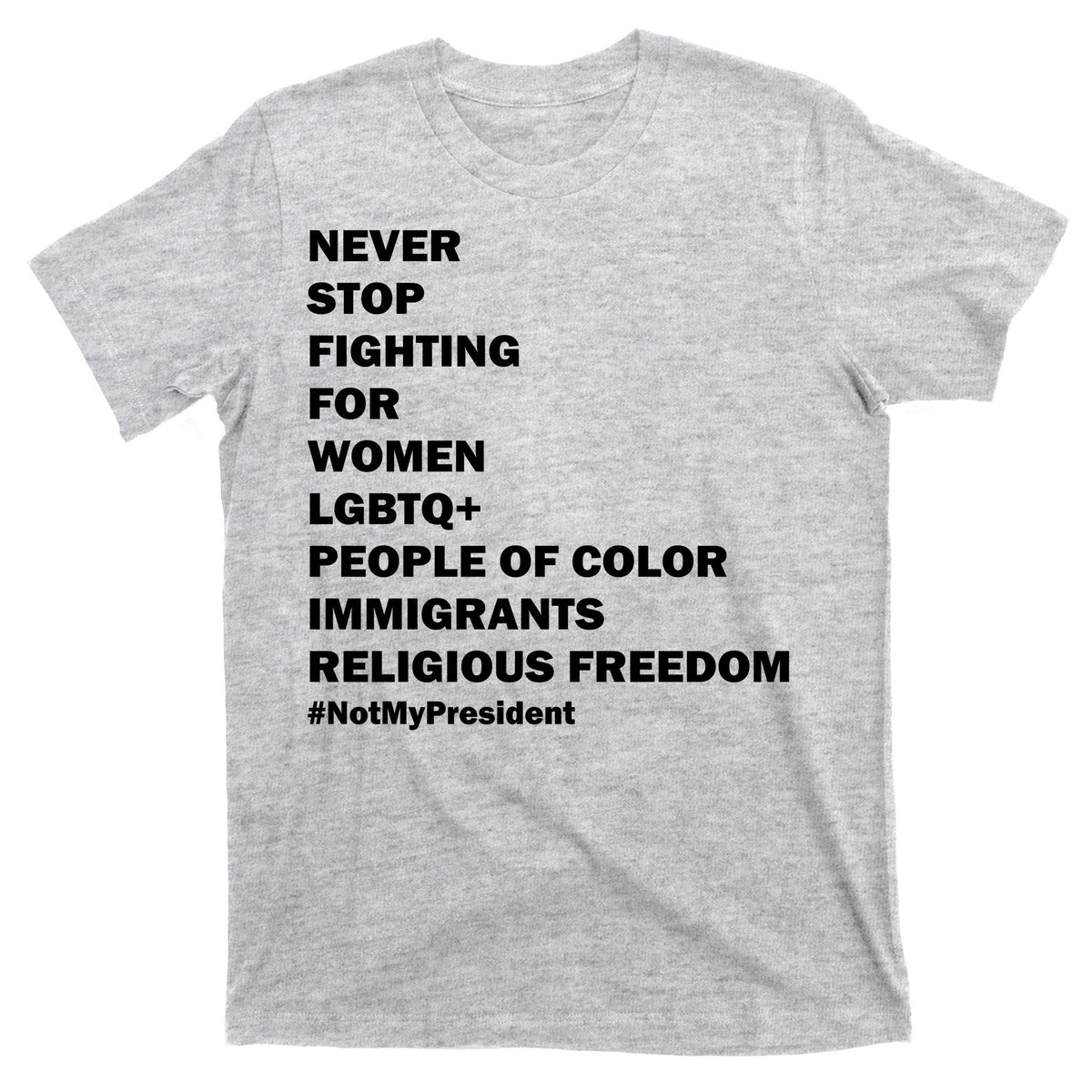 #NotMyPresident Not My President Quote T-Shirt product image 9