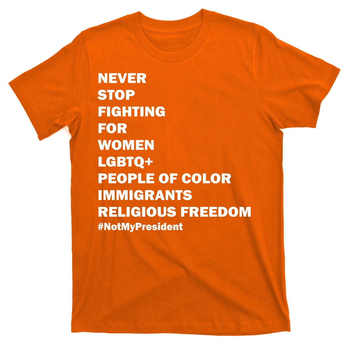 #NotMyPresident Not My President Quote T-Shirt product image 5