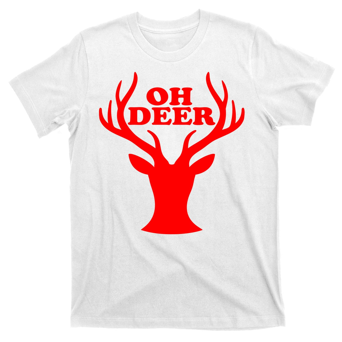 Oh Deer Funny Christmas T-Shirt product image 11