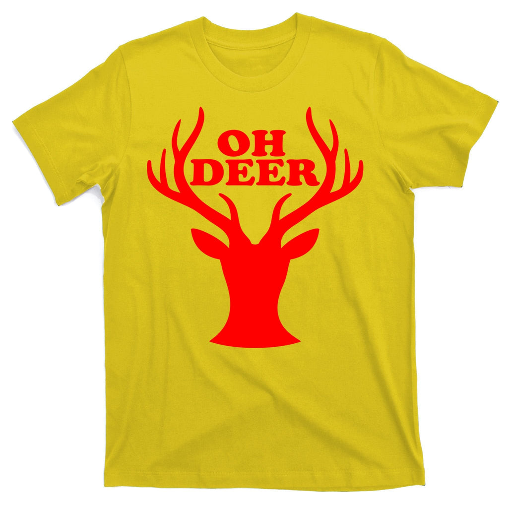 Oh Deer Funny Christmas T-Shirt product image 3