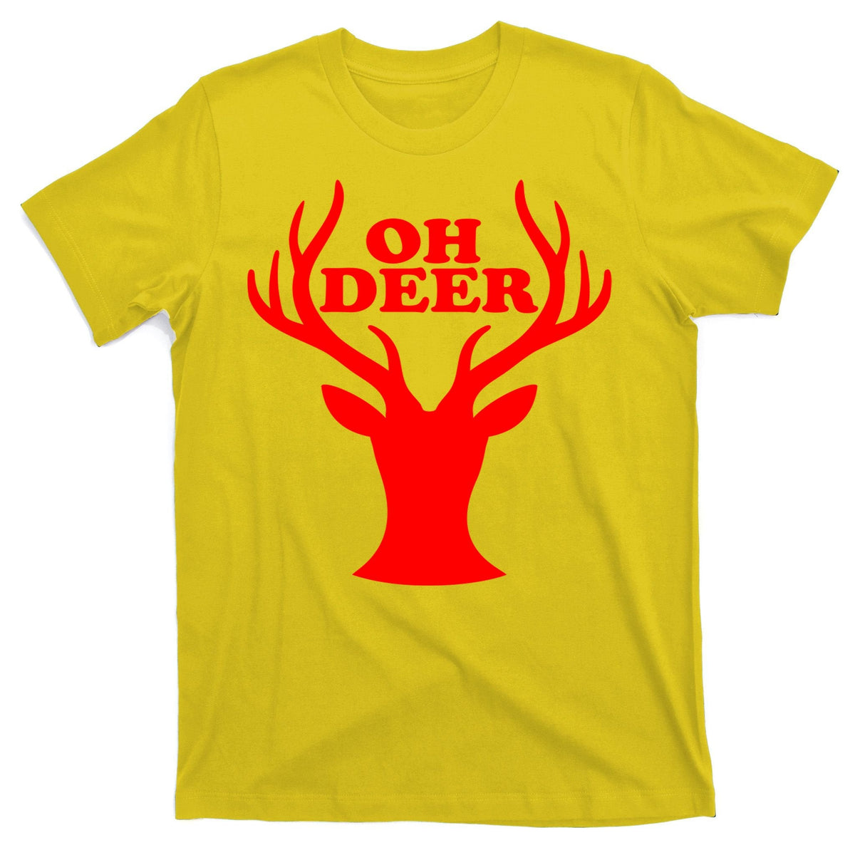 Oh Deer Funny Christmas T-Shirt product image 3