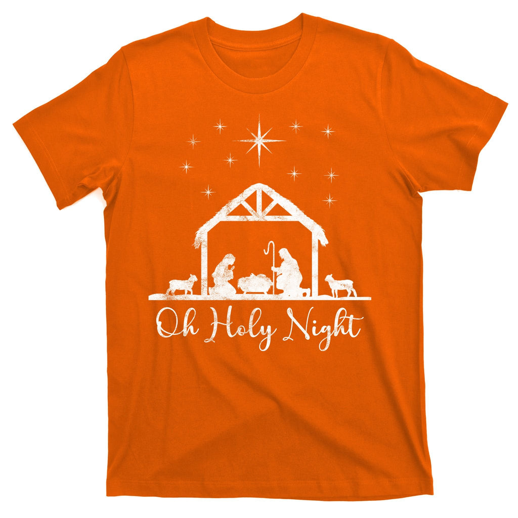 Oh Holy Night Jesus Stable In Bethlehem T-Shirt product image 5