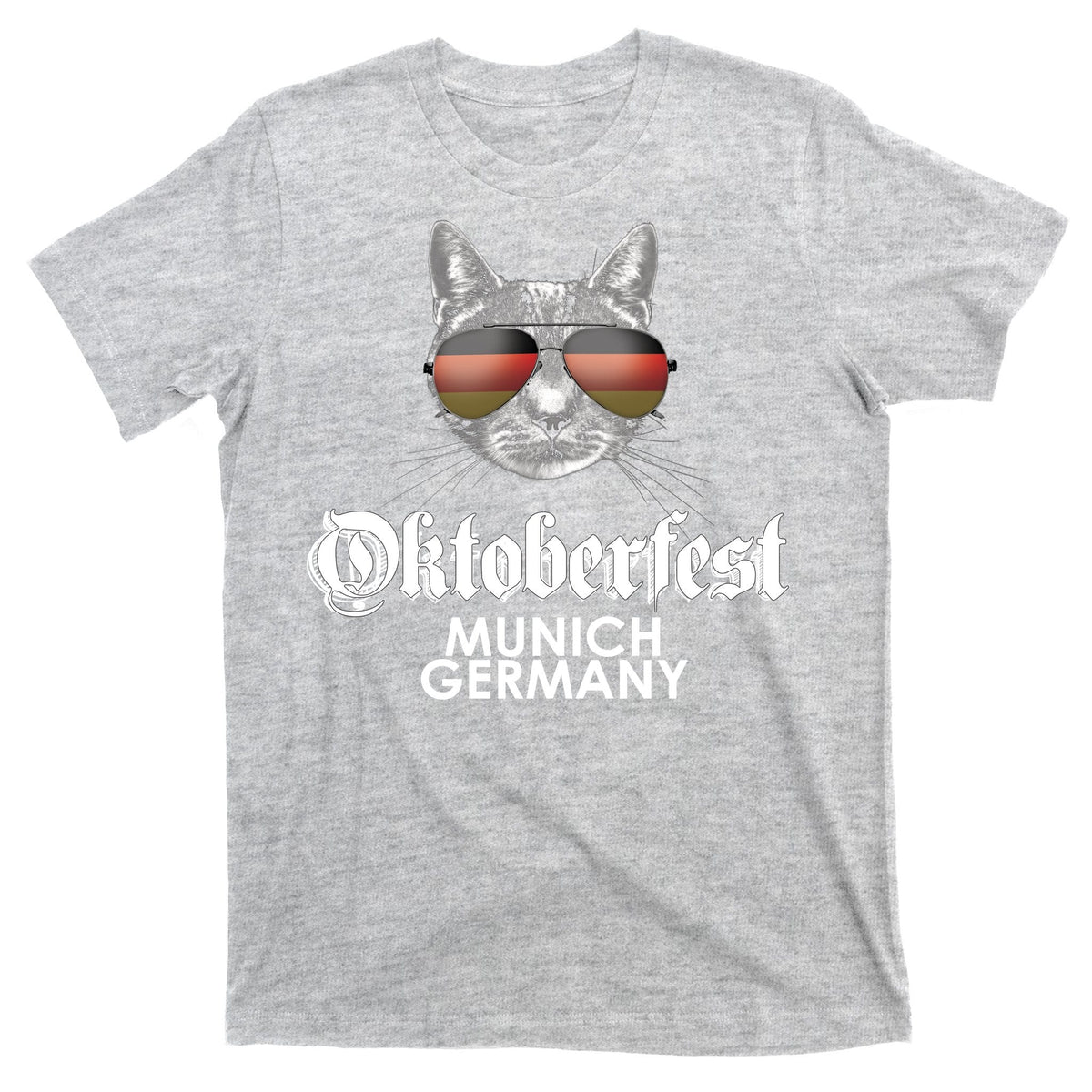 Oktoberfest Cat Munich Germany T-Shirt product image 9