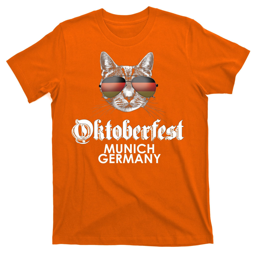 Oktoberfest Cat Munich Germany T-Shirt product image 5