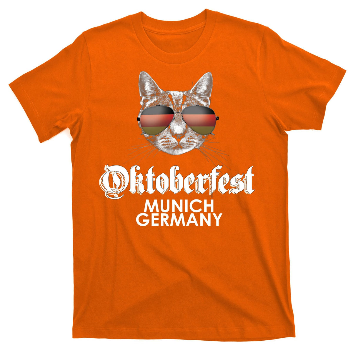 Oktoberfest Cat Munich Germany T-Shirt product image 5