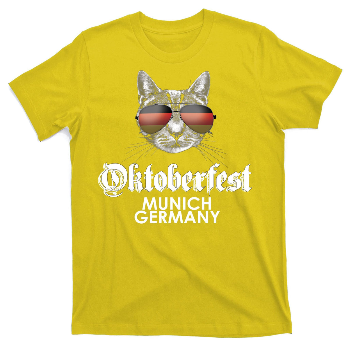 Oktoberfest Cat Munich Germany T-Shirt product image 3