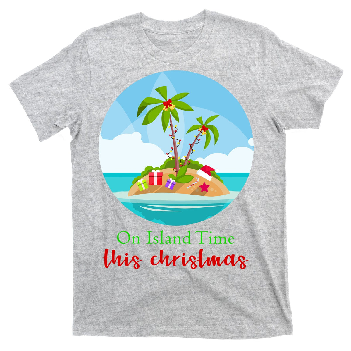 On Island Time This Christmas Vacation T-Shirt product image 9