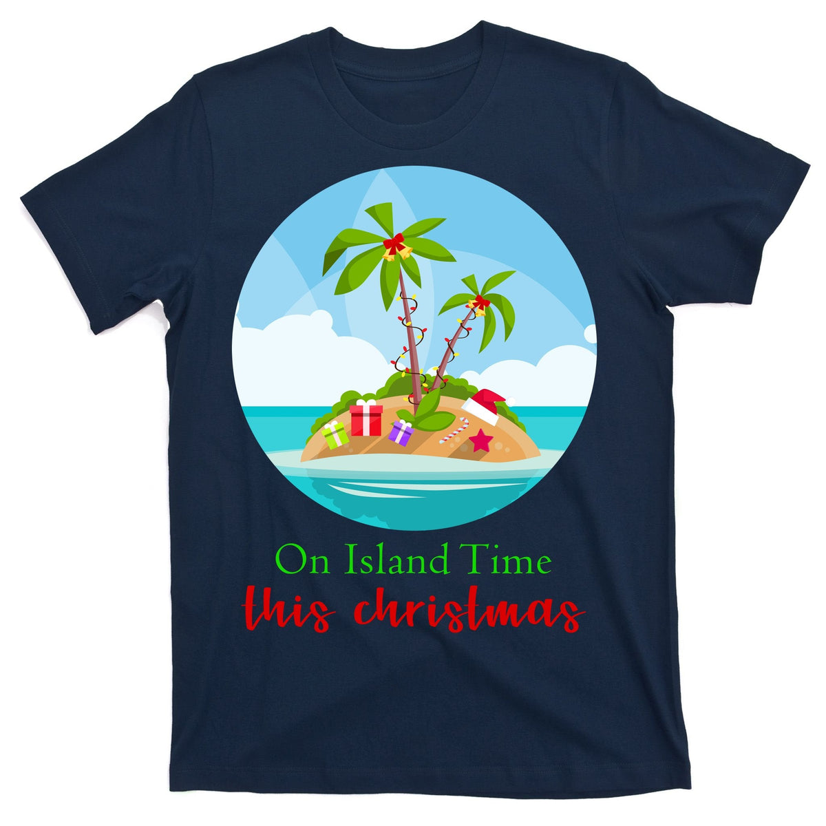On Island Time This Christmas Vacation T-Shirt product image 1
