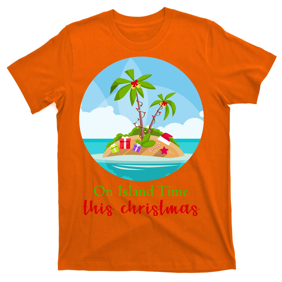 On Island Time This Christmas Vacation T-Shirt product image 5