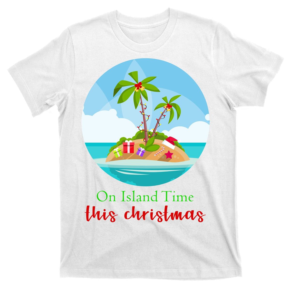 On Island Time This Christmas Vacation T-Shirt product image 11