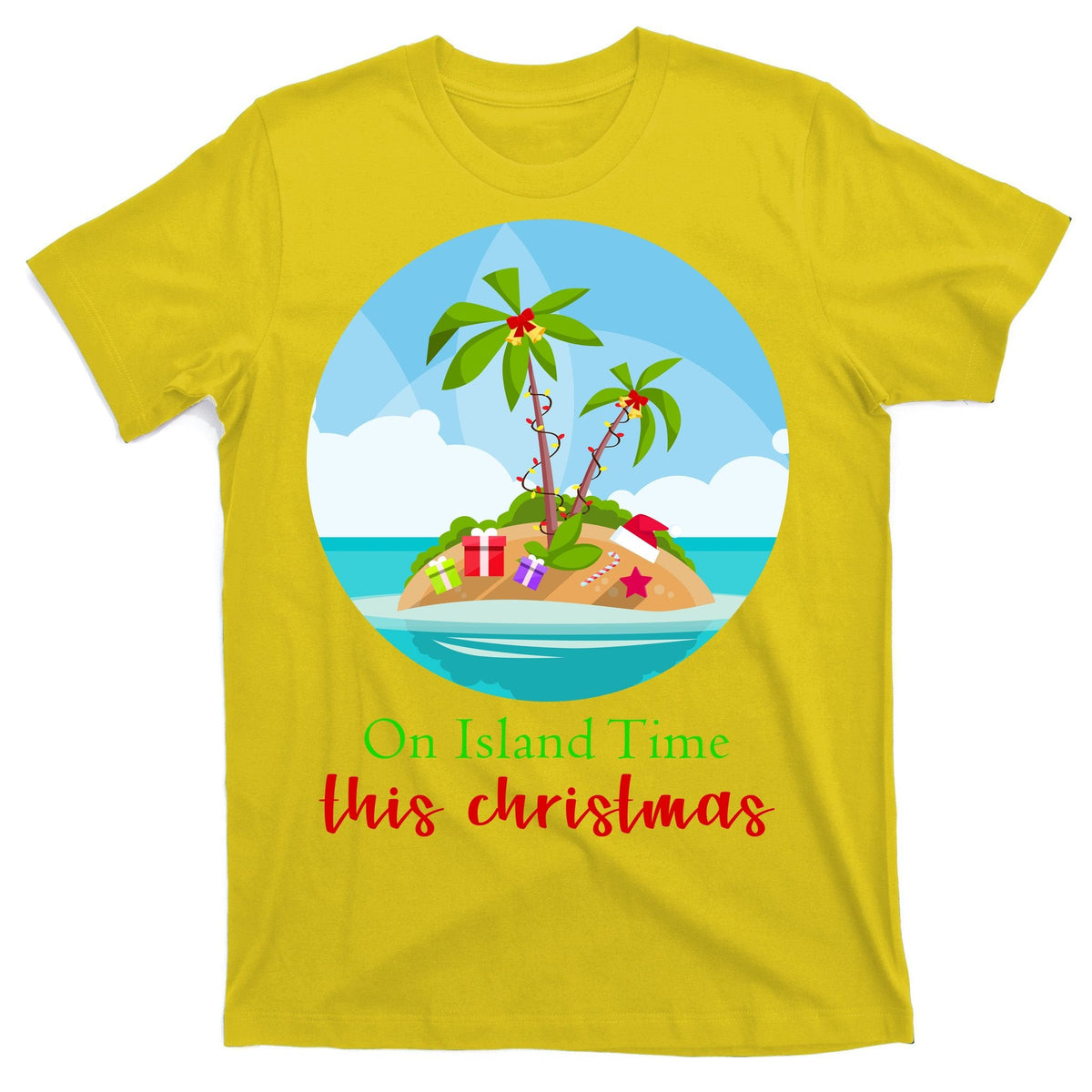 On Island Time This Christmas Vacation T-Shirt product image 3
