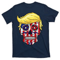 Patriotic Donald Trump Sugar Skull T-Shirt product image 1