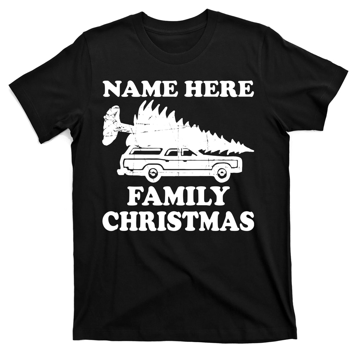 Personalize Family Christmas Custom T-Shirt product image 7