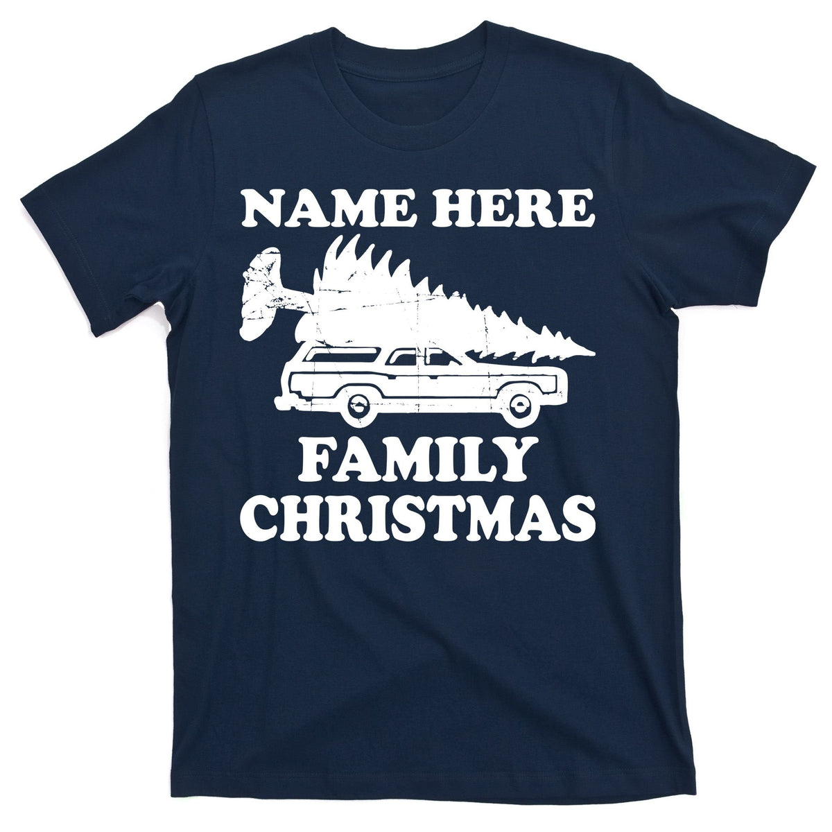 Personalize Family Christmas Custom T-Shirt product image 1