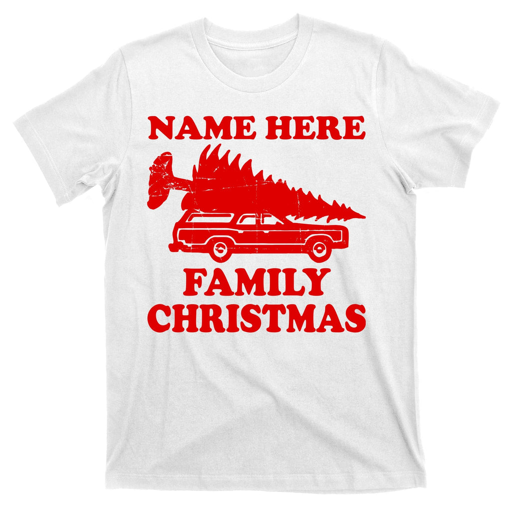 Personalize Family Christmas Custom T-Shirt product image 11