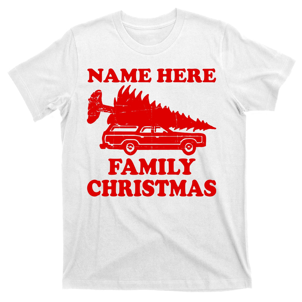 Personalize Family Christmas Custom T-Shirt product image 11
