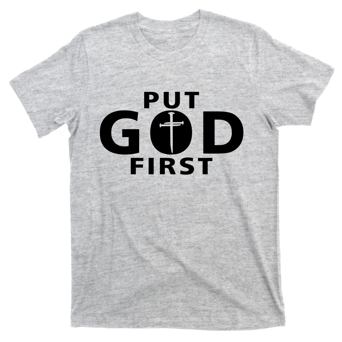 Put God First Christian 3 Nails Cross Catholic Jesus Christ product image 9