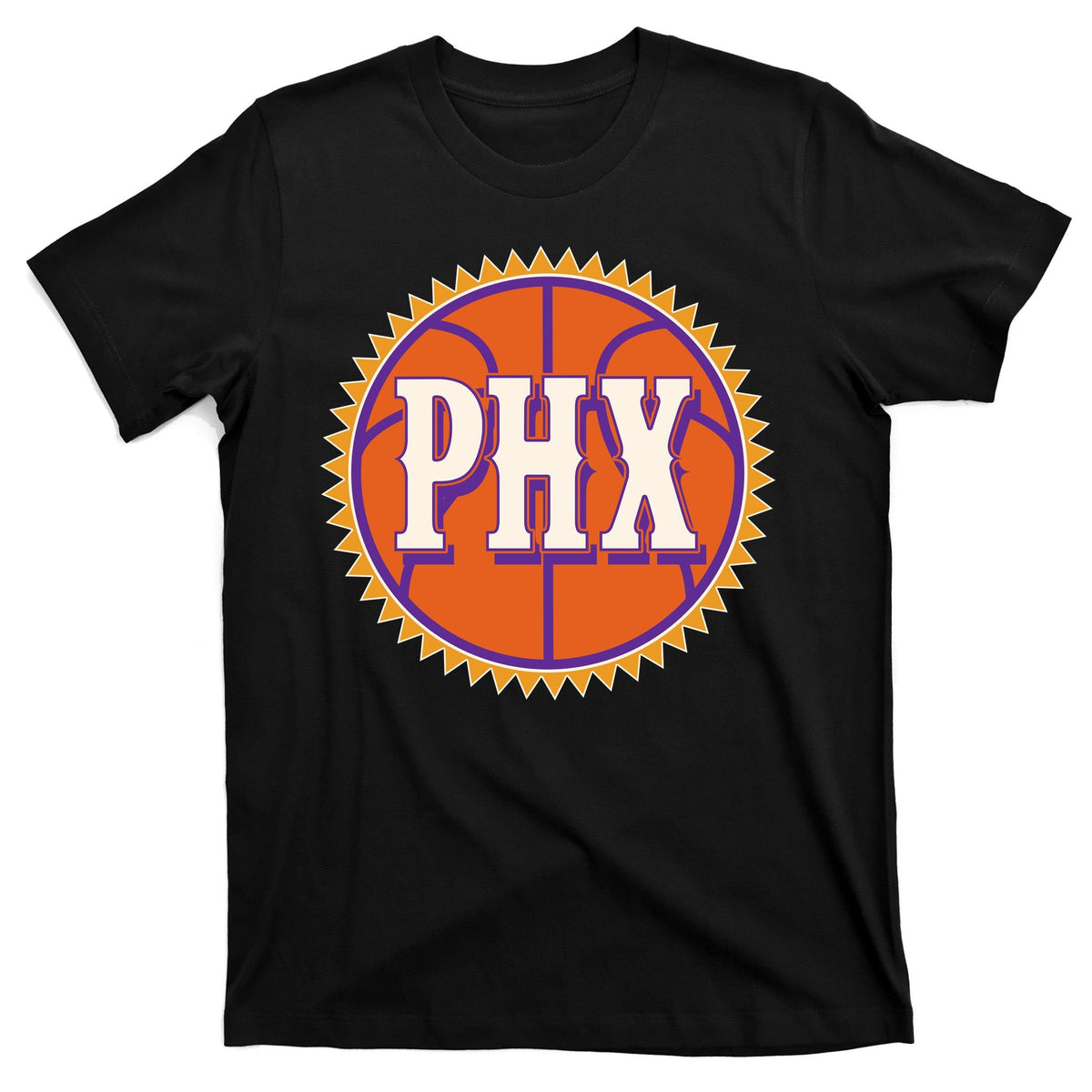 Phoenix PHX Basketball Sun Ball T-Shirt product image 7