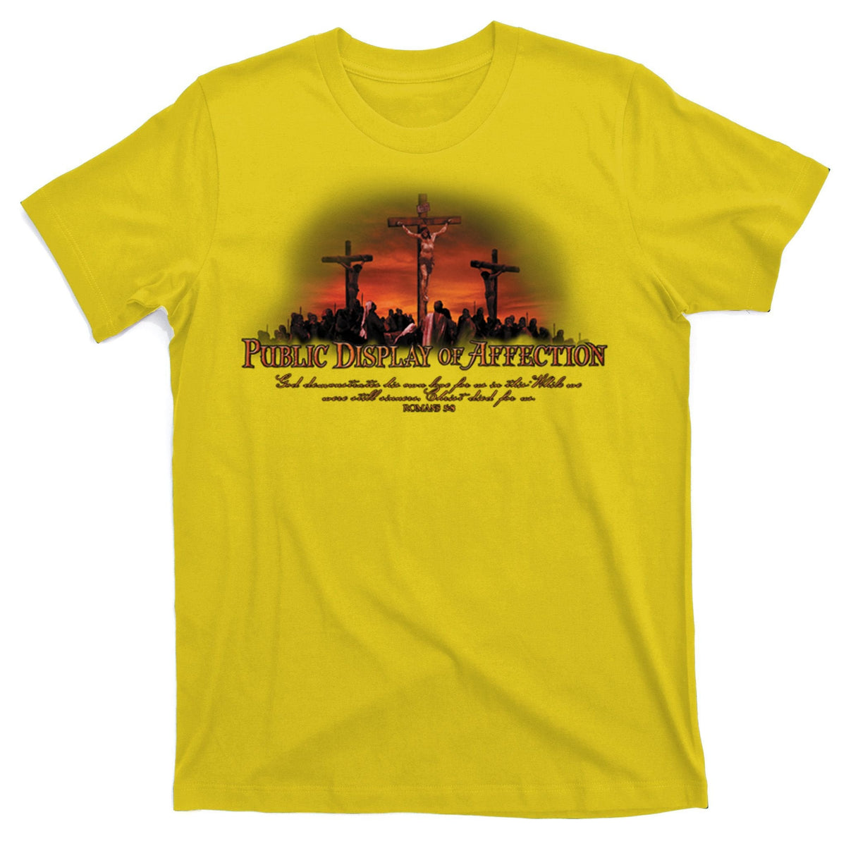 Public Display Of Affection Jesus Christ Lord T-Shirt product image 3