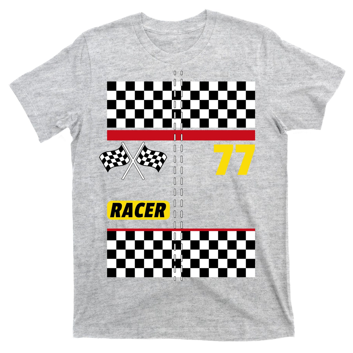 Race Car Driver Costume For Halloween T-Shirt product image 9