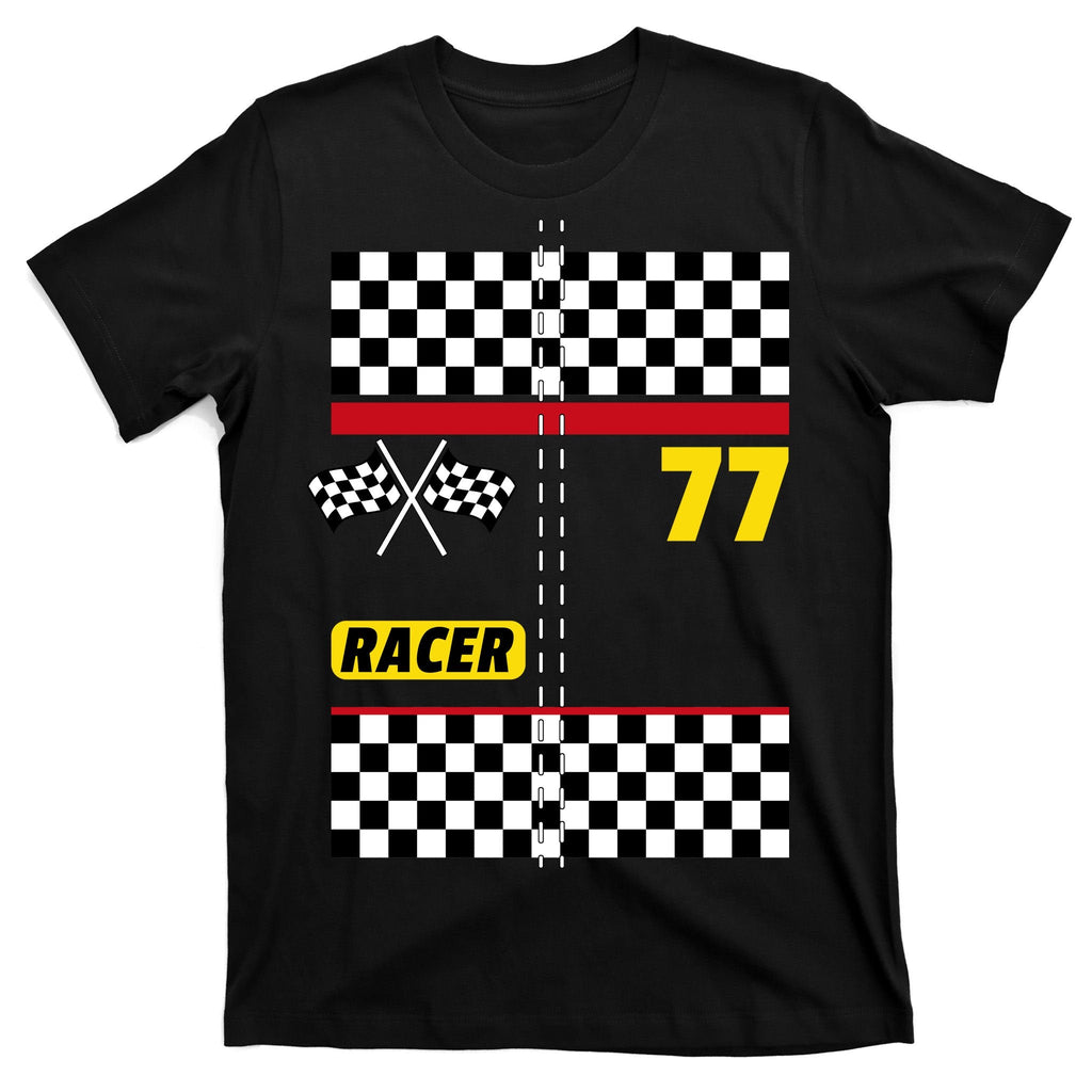 Race Car Driver Costume For Halloween T-Shirt product image 7