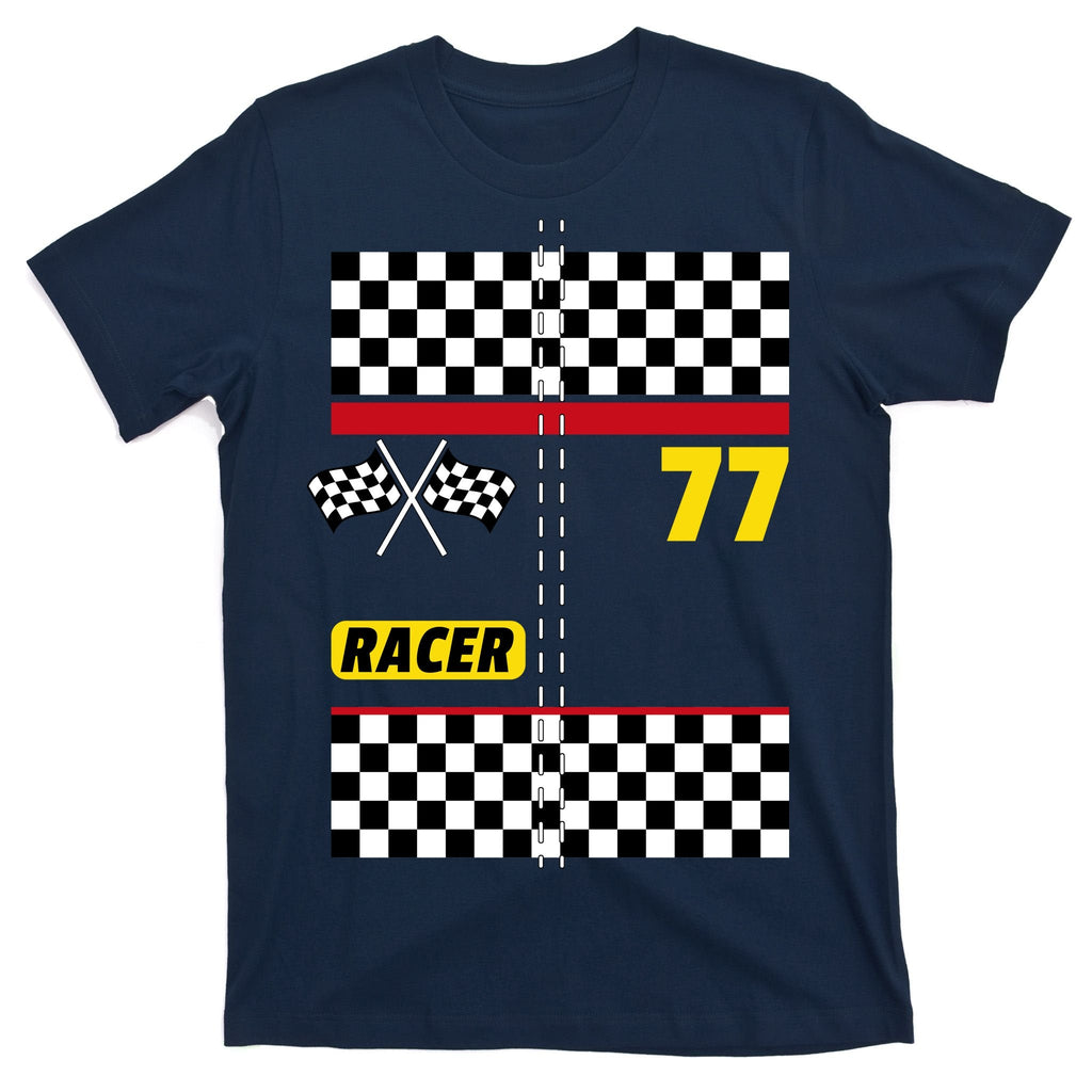 Race Car Driver Costume For Halloween T-Shirt product image 1