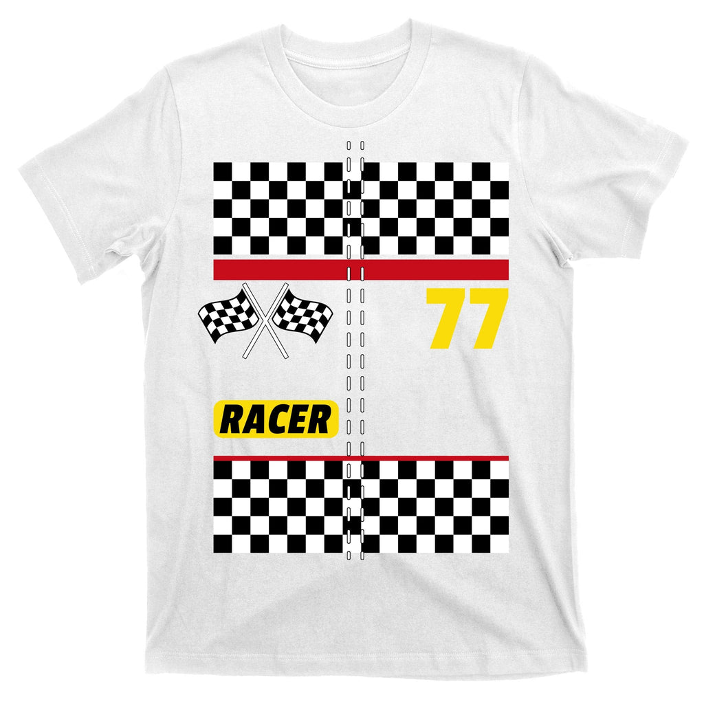 Race Car Driver Costume For Halloween T-Shirt product image 11