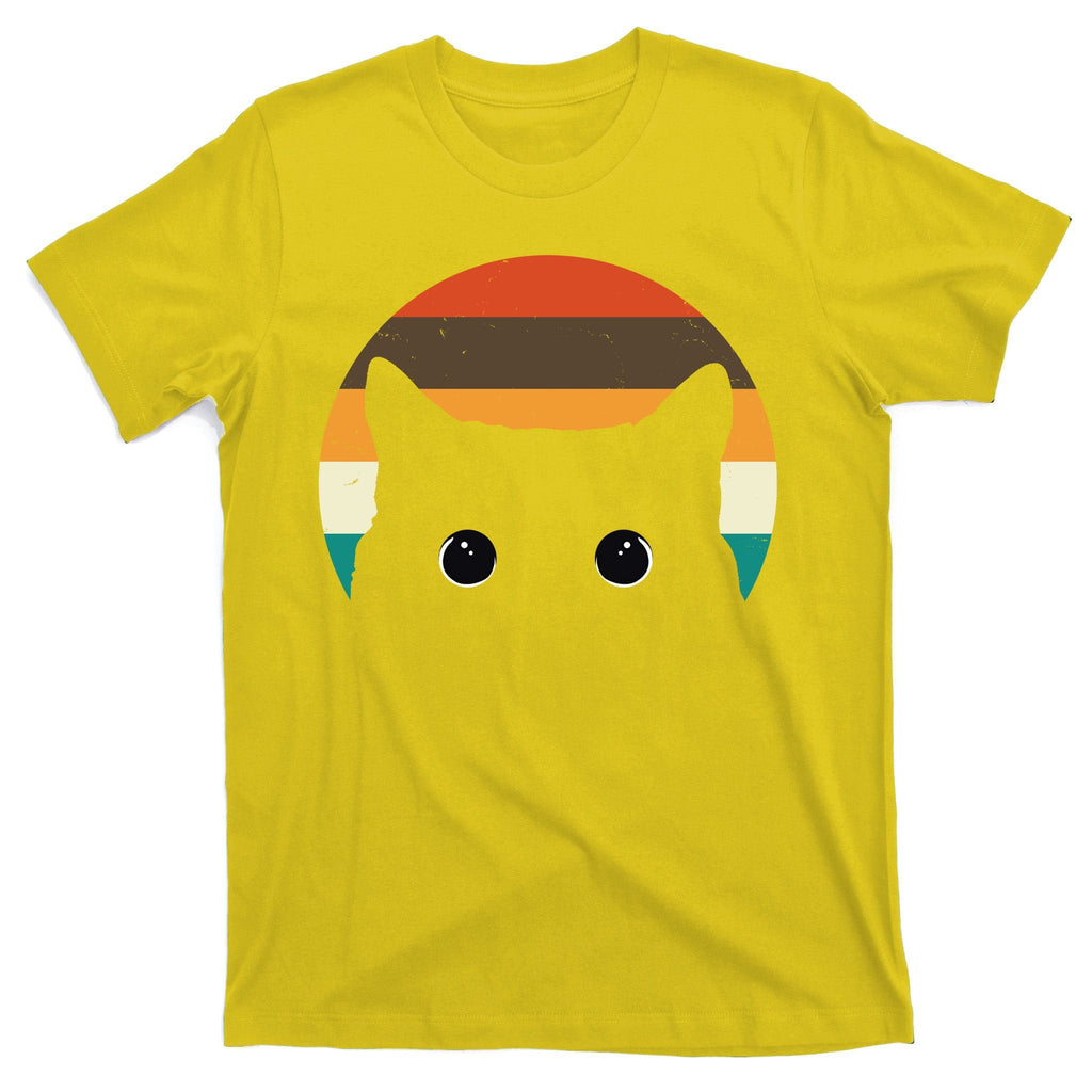 Retro Cat Eyes Vintage Sunset T-Shirt product image 3