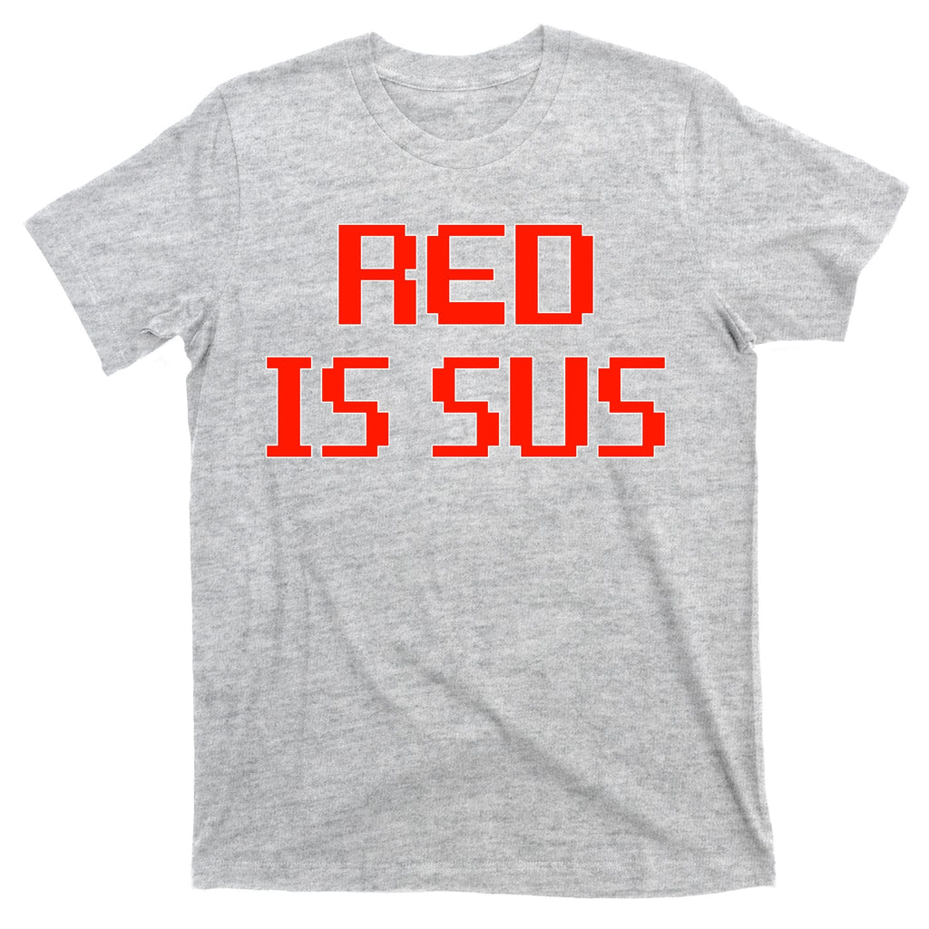 Red Is Sus Imposter Among Us T-Shirt product image 9