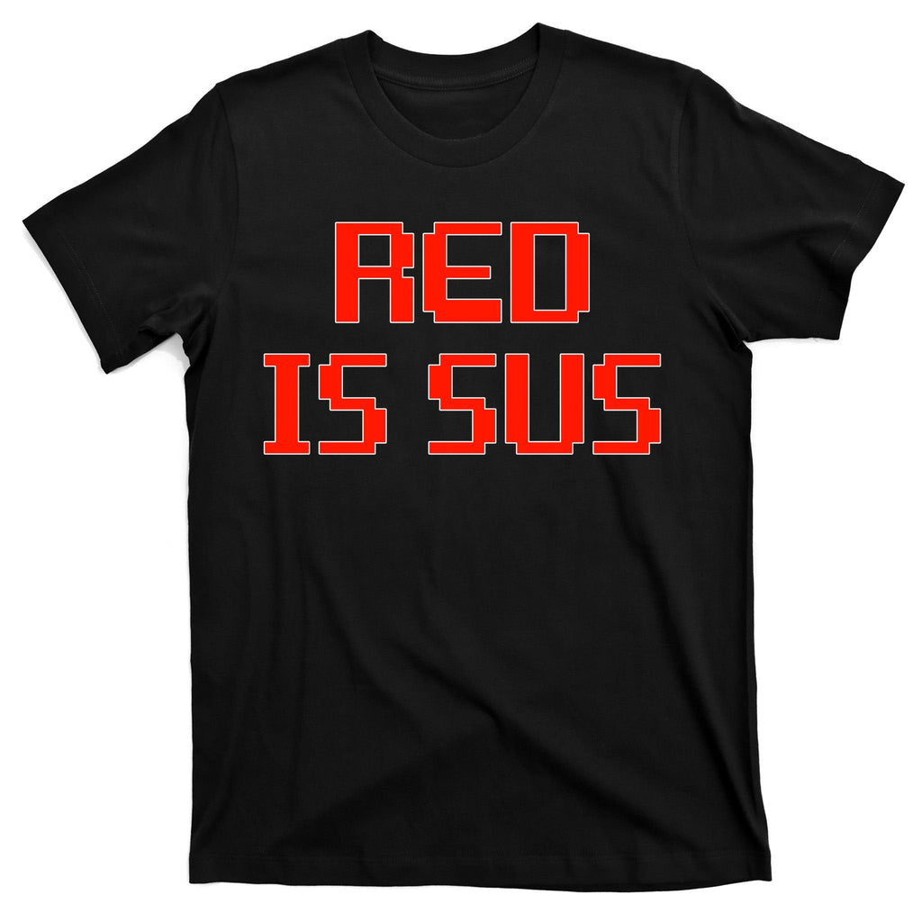 Red Is Sus Imposter Among Us T-Shirt product image 7