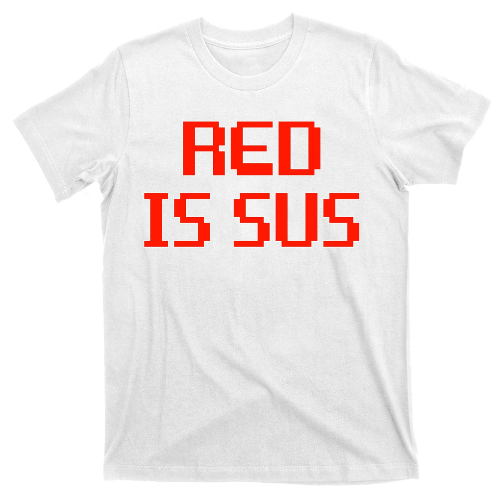 Red Is Sus Imposter Among Us T-Shirt product image 11