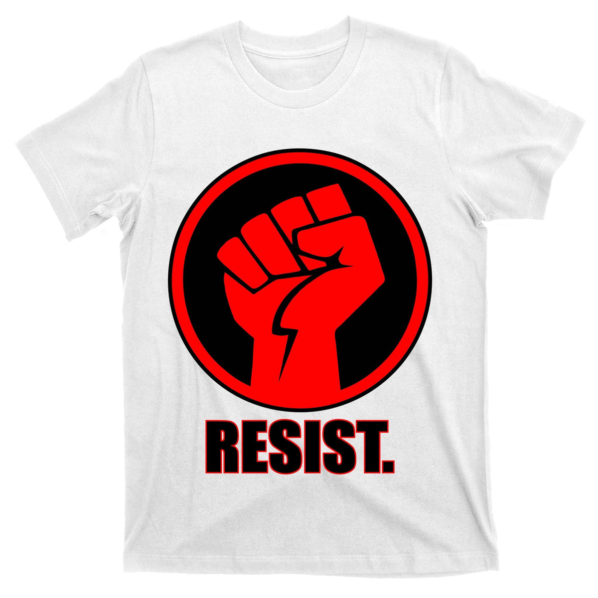 Resist Fist Circle Crest Resistance Anti Trump T-Shirt product image 11