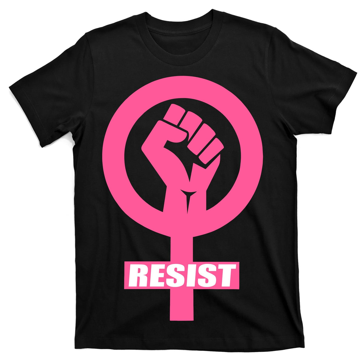 Resist Fist Women's Rights Logo Anti Trump Protest T-Shirt product image 7