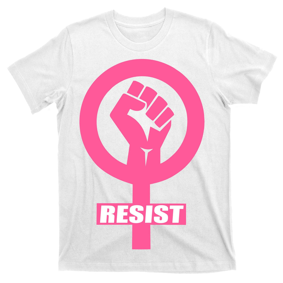 Resist Fist Women's Rights Logo Anti Trump Protest T-Shirt product image 11